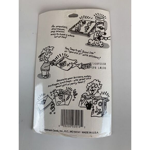 Vintage Looney Tunes Sticker Pack 90s 1994 Hallmark Bugs Tweety Elmer Taz SEALED - Picture 4 of 5